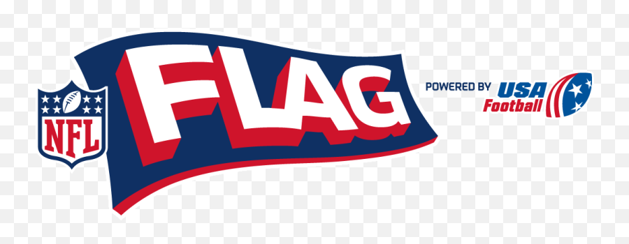 All Star Youth Sports Nfl Flag - Flag Football Logo Clipart Emoji,Usa Football Logo