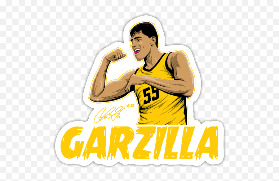 Luka Garza X The Players Trunk Exclusive Sticker Emoji,Kobe Logo Wallpaper
