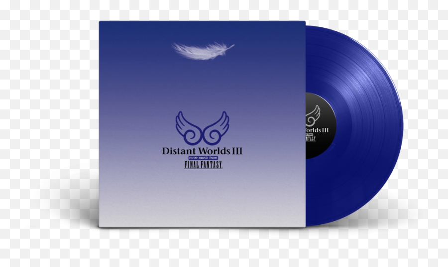 More Music From - Distant Worlds Vinyl Emoji,Final Fantasy 7 Logo
