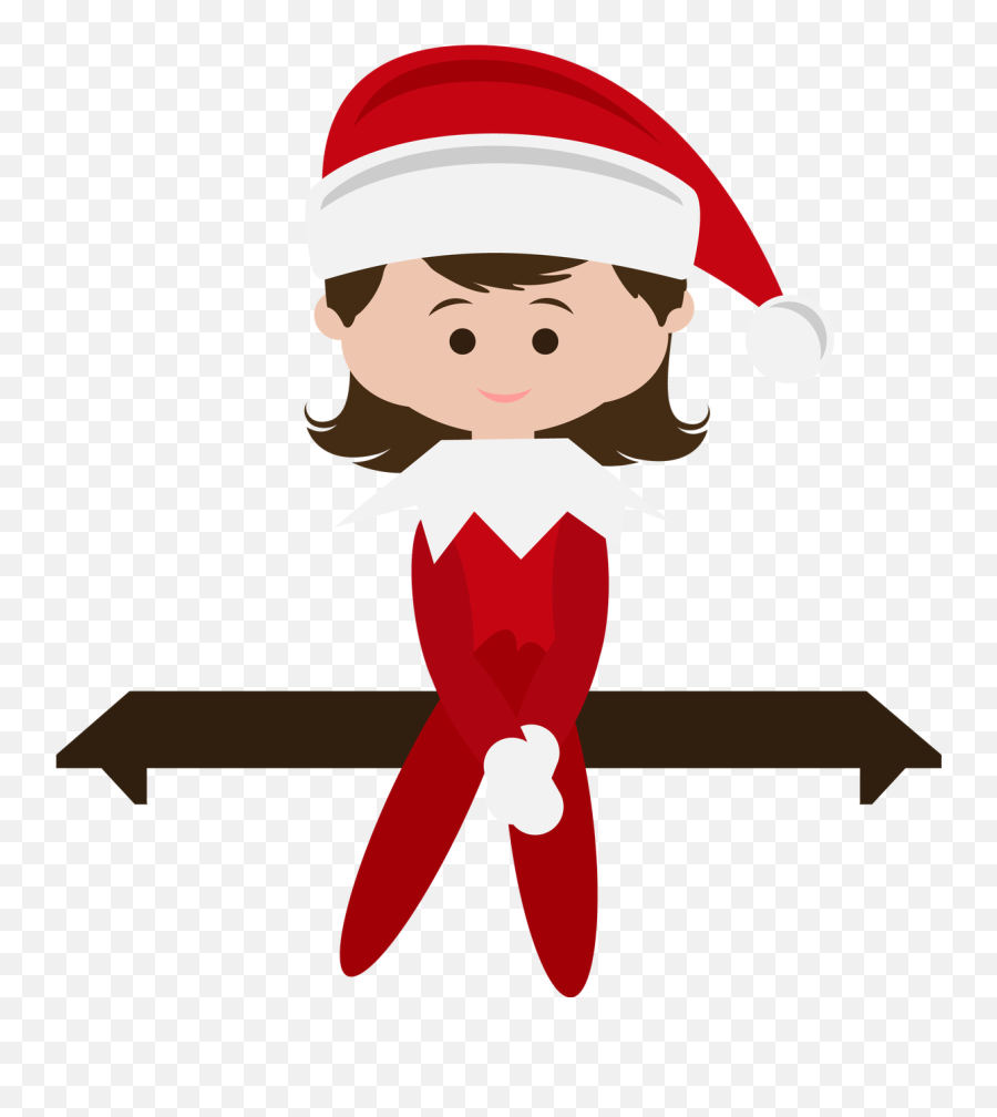 The Elf On The Shelf Clipart - Elf On The Shelf Transparent Clipart Emoji,Elf On The Shelf Clipart