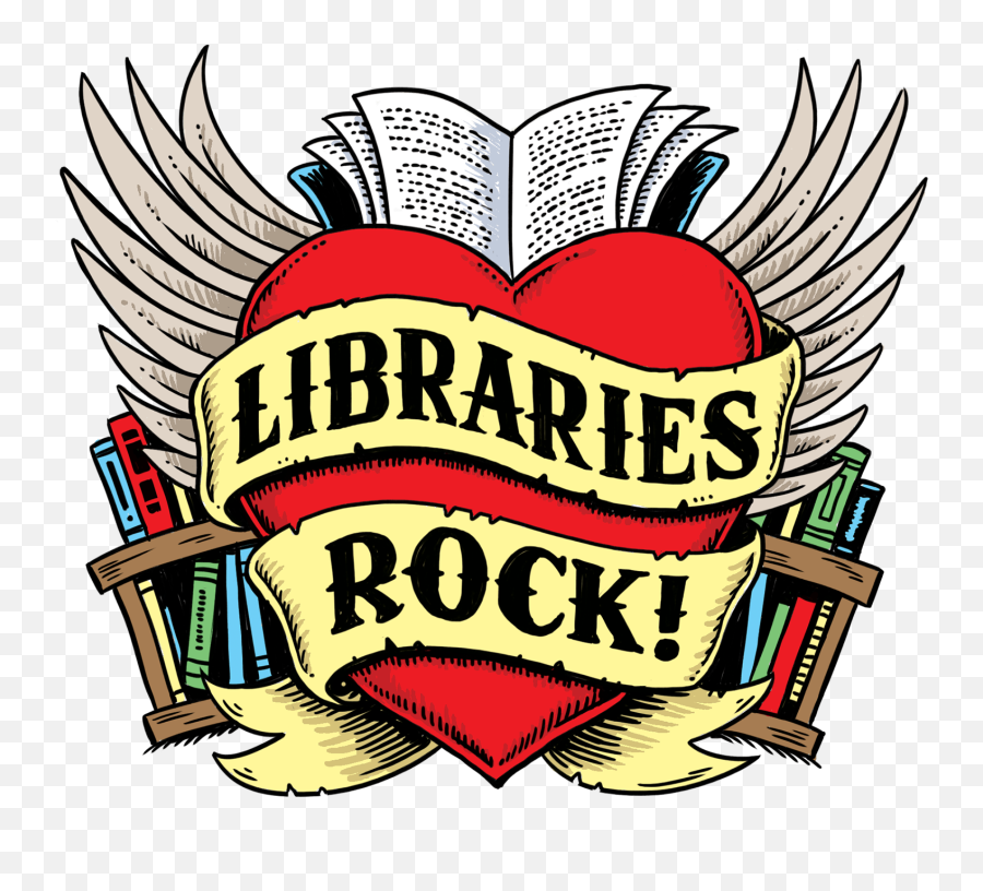 Libraries Rock Summer Reading Program - Clipart Reading Library Emoji,Librarian Clipart