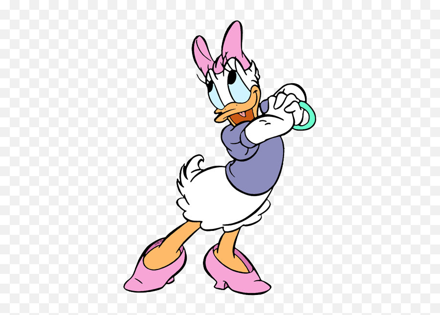 Daisy Duck Transparent Png - Duck Daisy Png Emoji,Duck Transparent
