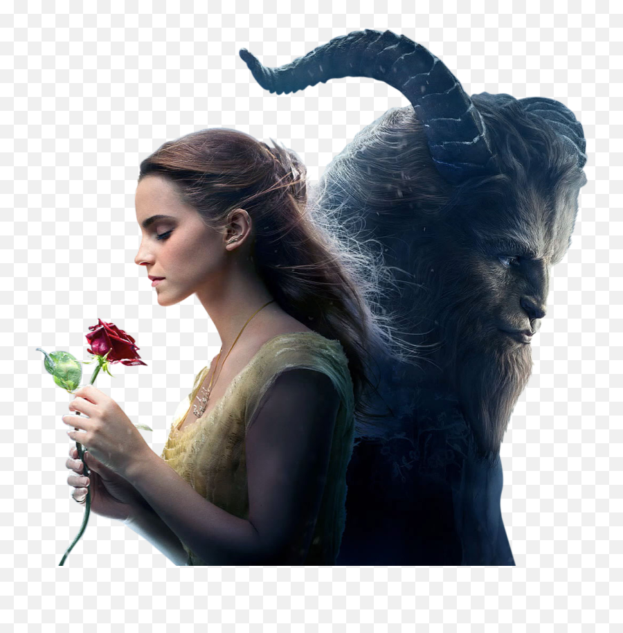 Emma Watson And Dan Stevens As Png - Beauty And The Beast Emma Watson Portrait Emoji,Beauty And The Beast Png