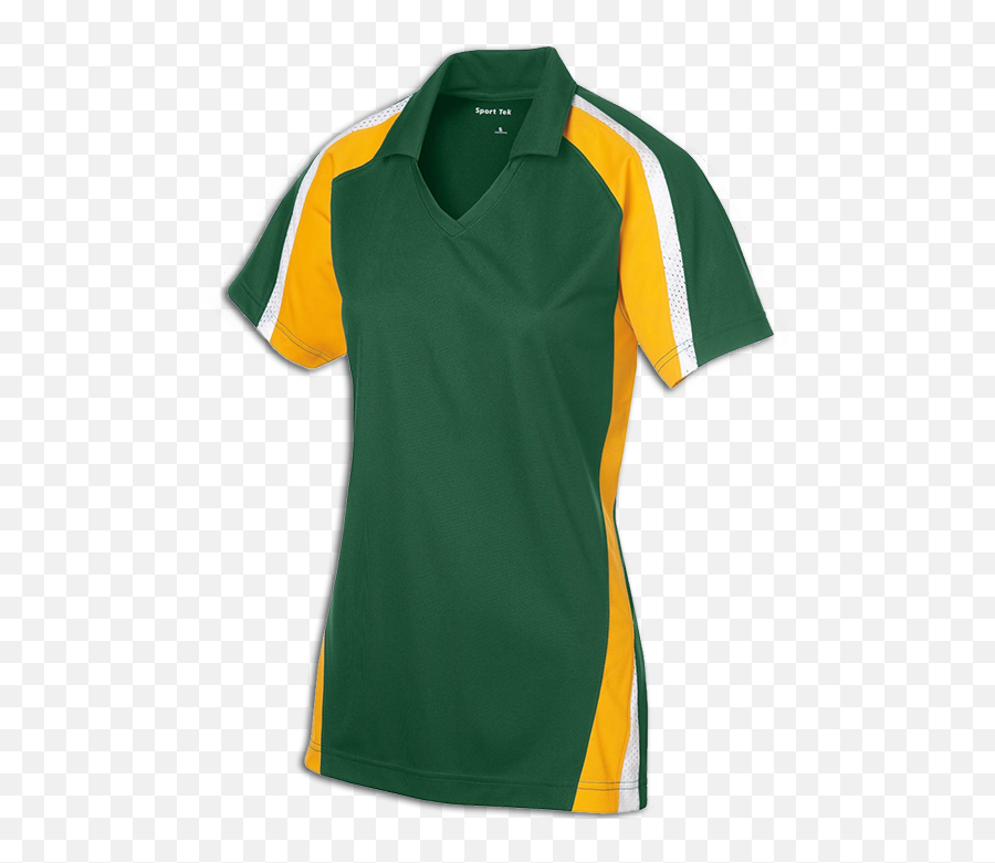 St654 Lst654 Sport - Customized Green And Yellow Polo Shirt Design Emoji,Polo Shirts W Logo