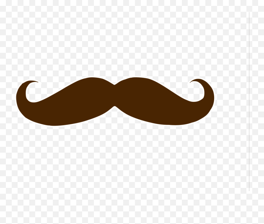 Brown Mustache Png Svg Clip Art For - Cupidon Emoji,Mustache Clipart