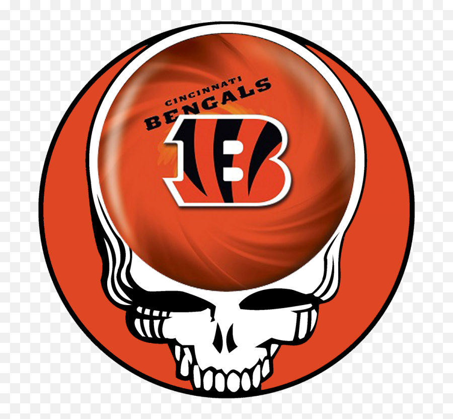 Cincinnati Bengals Skull Logo Iron - Tampa Bay Buccaneers Steal Your Face Emoji,Bengals Logo