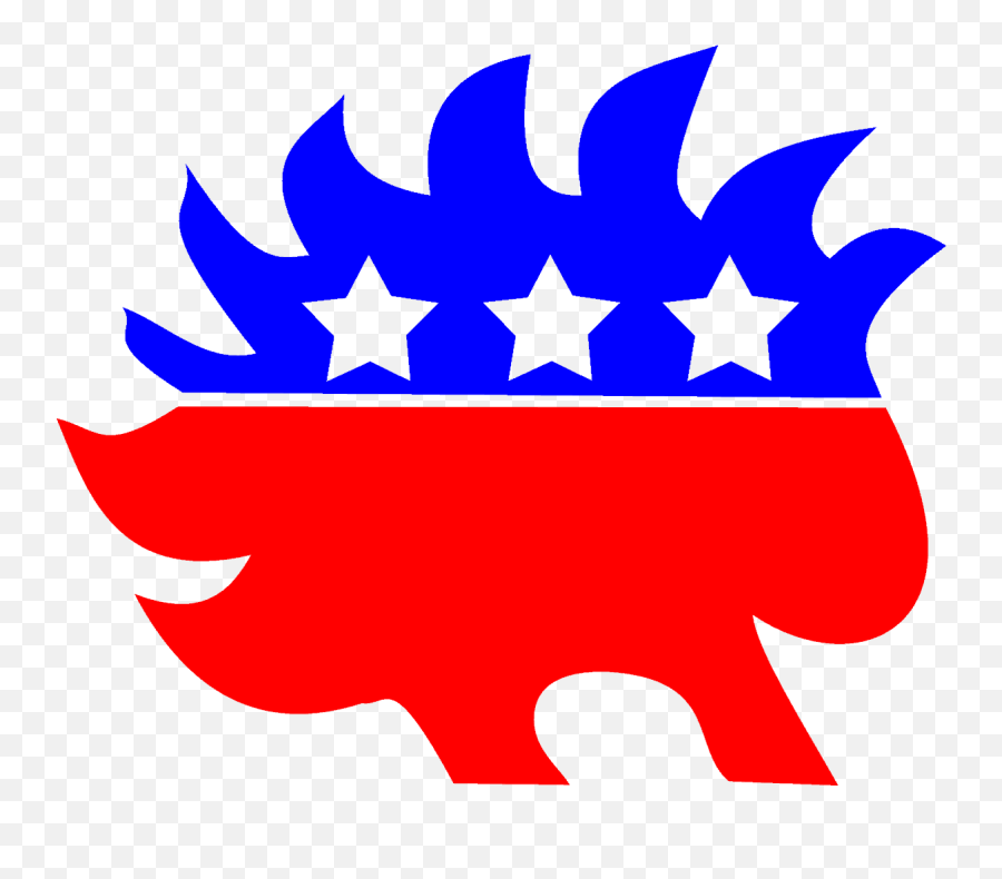 Libertarian Porcupine Clipart - Libertarian Porcupine Emoji,Porcupine Clipart