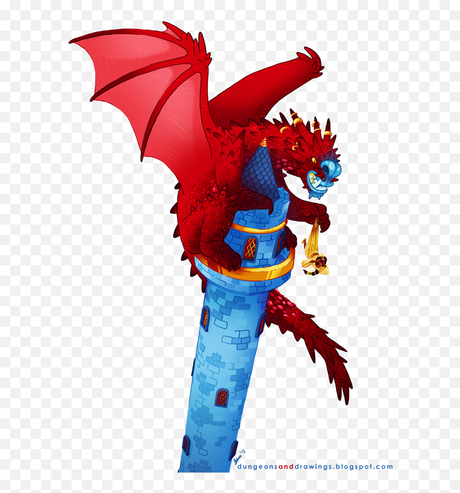 Dungeons And Drawings Red Dragon - Dungeons And Drawings Red Dragon Emoji,Red Dragon Png