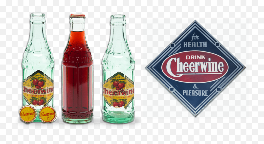 Cherry Flavored Soda - 1917 Cheerwine Emoji,Drinks And Beverage Logos
