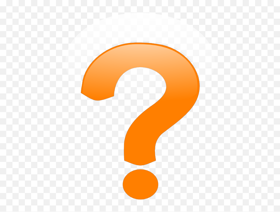 Question Mark Clip Art Free Download - Question Mark Symbol Orange Emoji,Questions Clipart