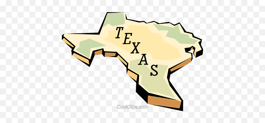 Texas State Map Royalty Free Vector Clip Art Illustration Emoji,Texas State Png