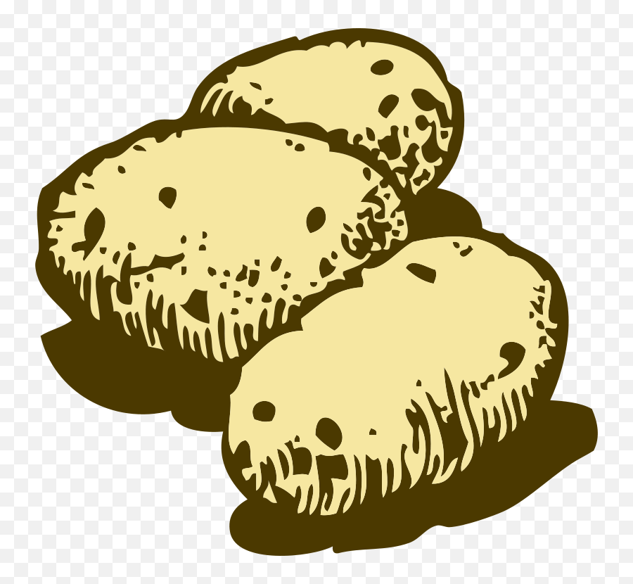 Potatoes Clip Art At Clker - Irish Potato Famine Clipart Emoji,Potato Clipart