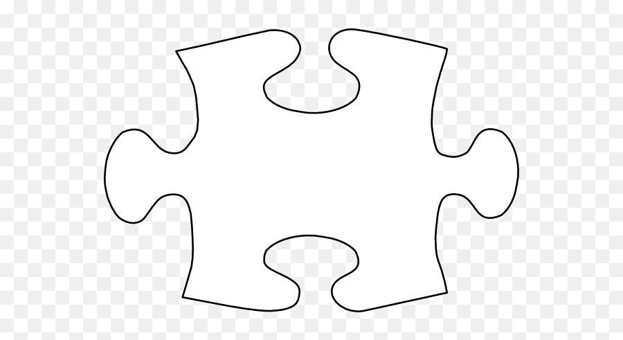 Puzzle Piece Template - Cut Out Puzzle Piece Template Emoji,Puzzle Piece Clipart