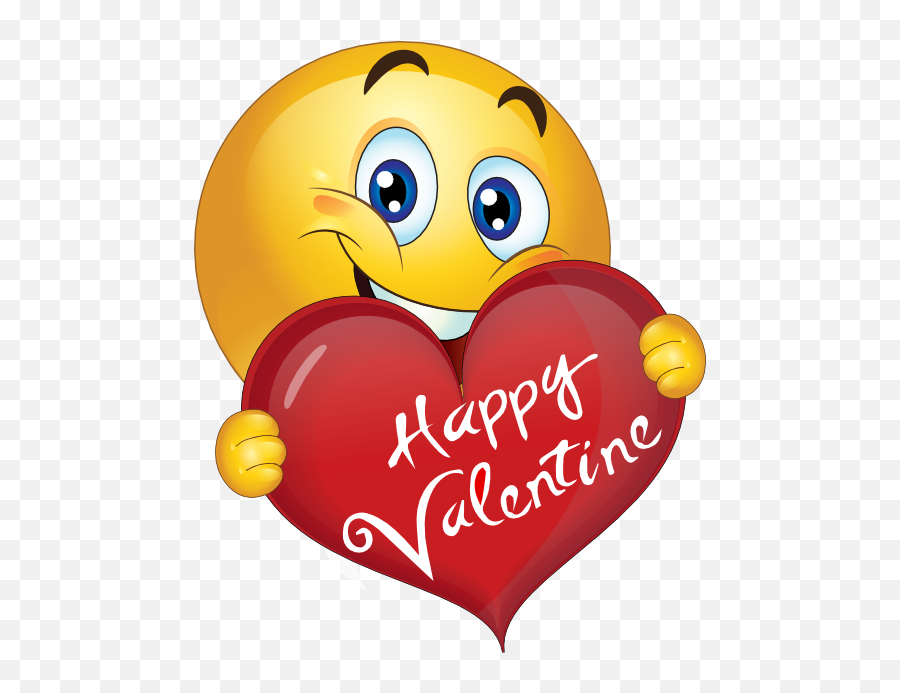 Darling Valentine Smiley Smiley Happy Happy Valentines Emoji,Free Emoticons Clipart