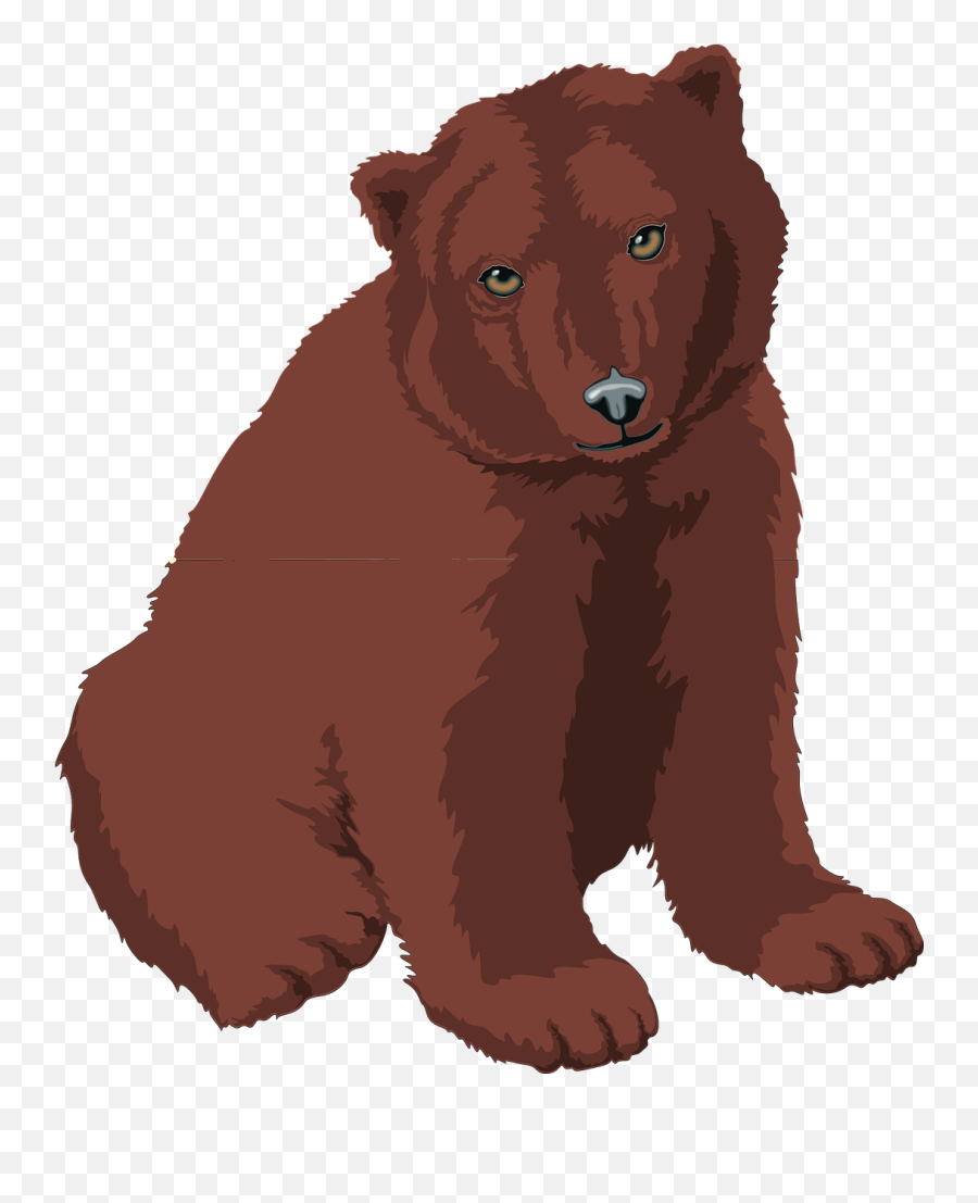 Bear Pardo Coffee Brown Bear Animals - Free Image From Emoji,Bear Cub Clipart