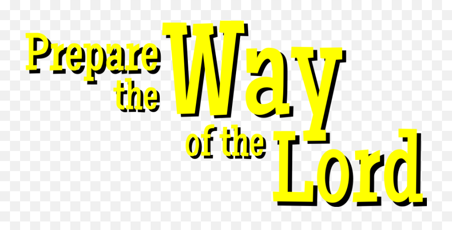 Picture - Prepare The Way Of The Lord Clipart Emoji,Advent Clipart