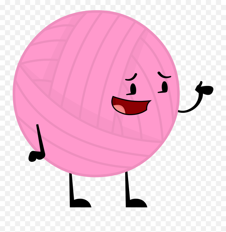 Yarn Clipart Pink Yarn - Happy Emoji,Yarn Clipart