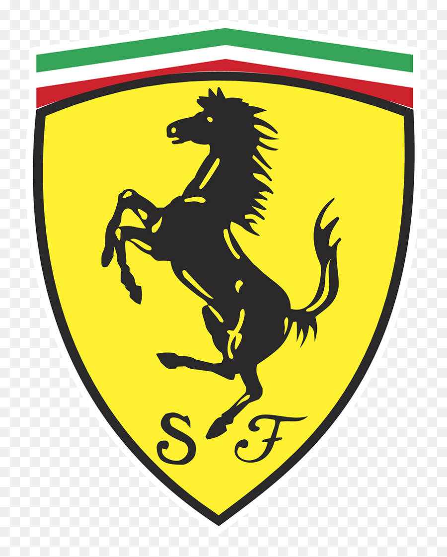 Car Logos With Horse - Ferrari Logo Emoji,Car Logos