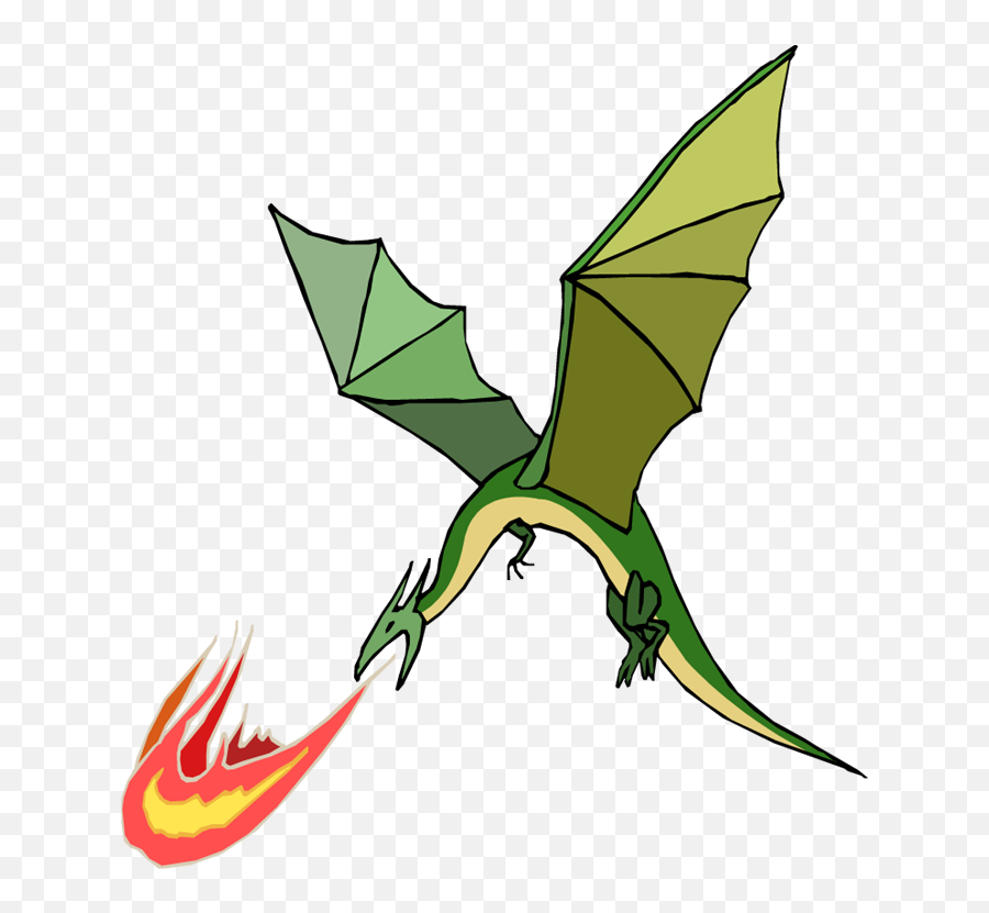 Fossil Clipart Pterodactyl Picture 1149133 Fossil Clipart - Cartoon Dragon Breathing Fire Emoji,Pterodactyl Png