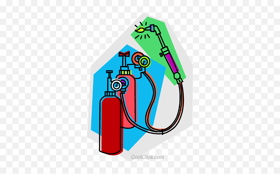 Acetylene Torch Royalty Free Vector - Acetylene Clip Art Emoji,Torch Clipart