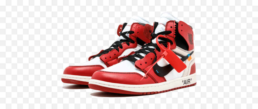 Air Jordan 1 - Nike Air Jordan Chicago Off White Emoji,Off White Png