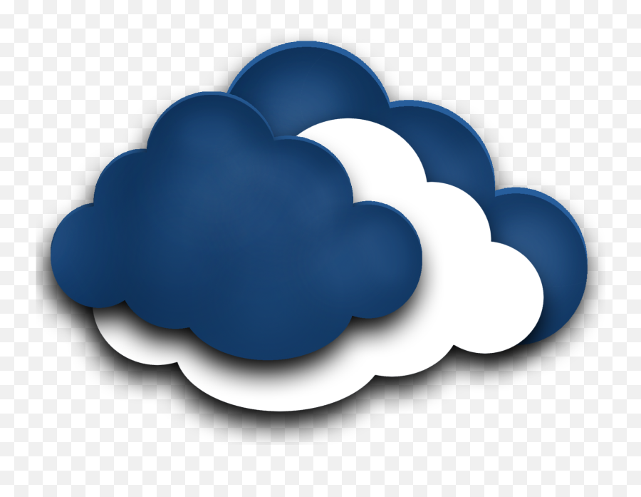 Browse And Download Clouds Png Pictures - Dark Blue Cloud Clipart Emoji,Cloud Png