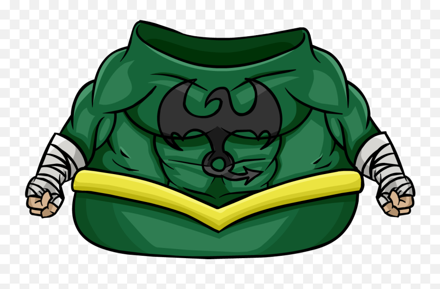 Iron Fist Bodysuit - Bodysuit Clipart Full Size Clipart Fictional Character Emoji,Iron Fist Logo