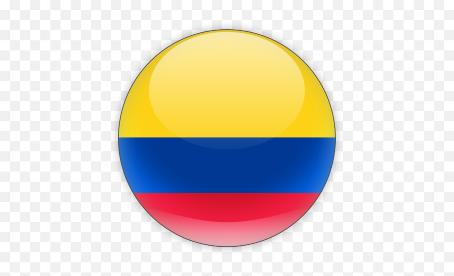 Colombia - Bandera Colombia Icono Png Emoji,Colombia Flag Png