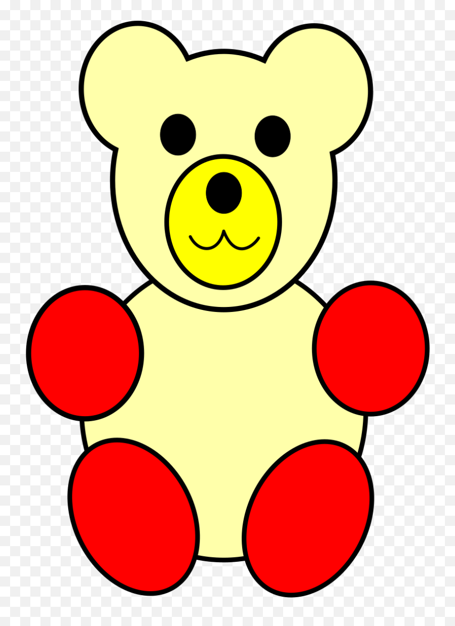 Teddy Bear Clipart - Dot Emoji,Teddy Bear Clipart