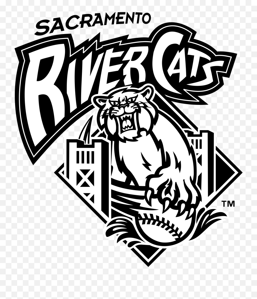 Sacramento River Cats Logo Png - River Cats Logo Emoji,Cats Logo