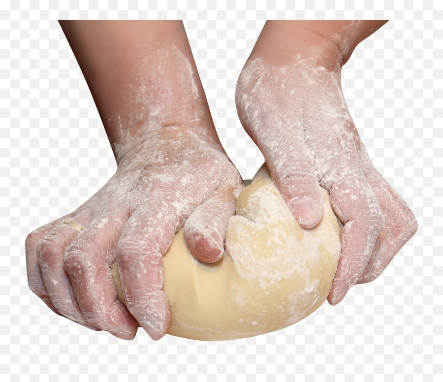 Hands Kneading Flour Png Image Emoji,Flour Png