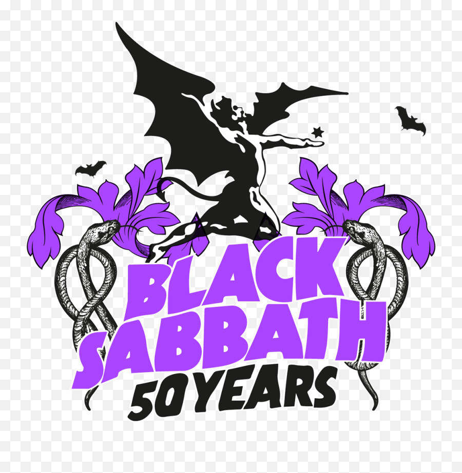 Home Of Metal - Black Sabbath Logo 50 Years Emoji,Black Sabbath Logo