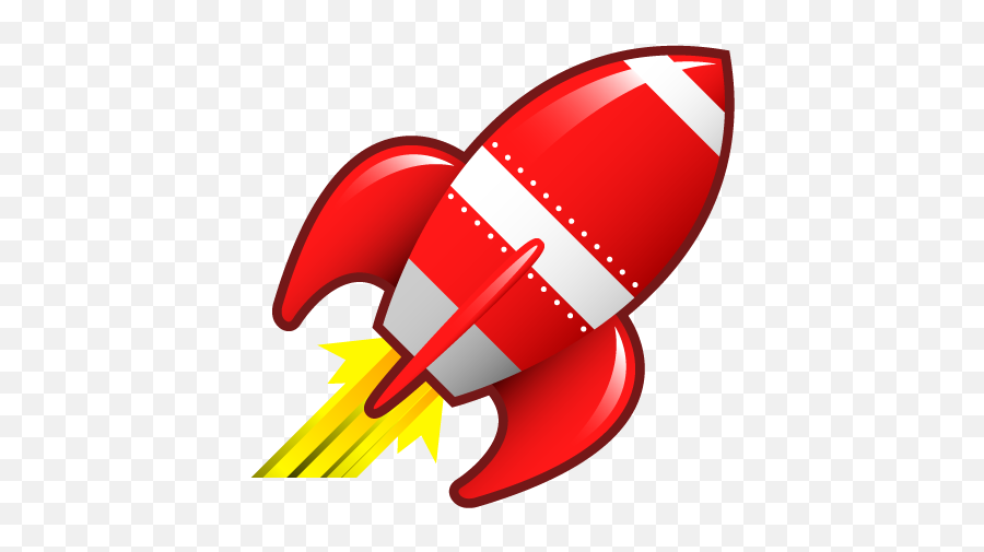 High Resolution Rocket Ship Clipart Png Transparent - Transparent Background Red Rocket Clipart Emoji,Ship Clipart