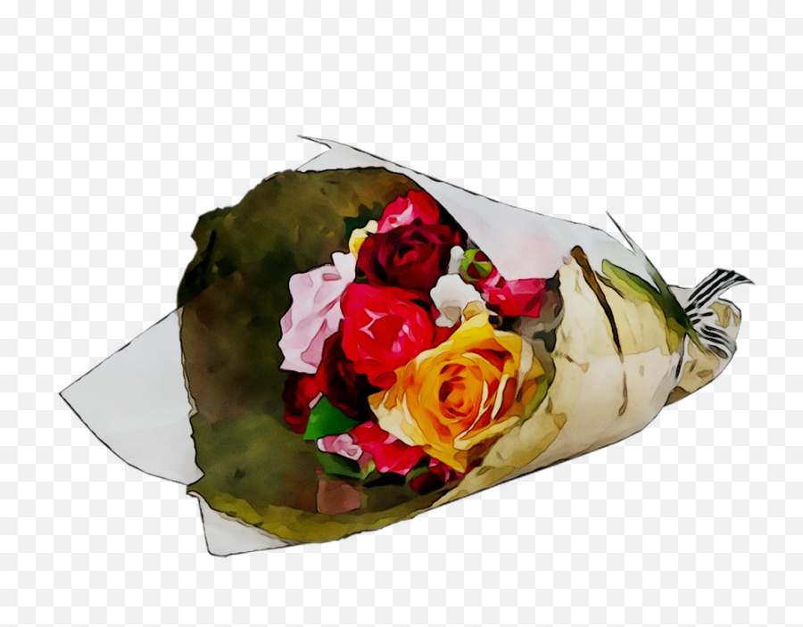 Download Cut Garden Bouquet Roses Flower Design Floral Emoji,Bouquet Clipart