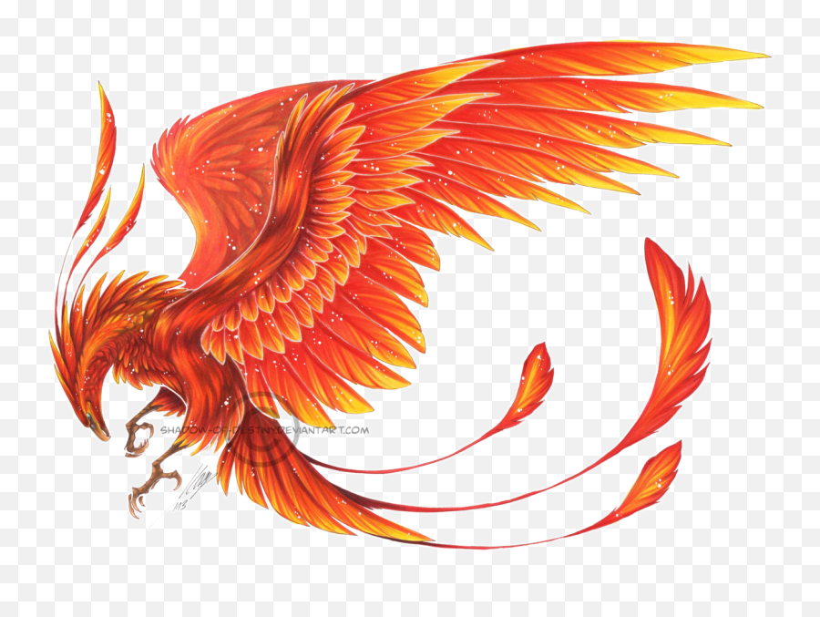 Phoenix Transparent Png Image With No Emoji,Phoenix Transparent Background