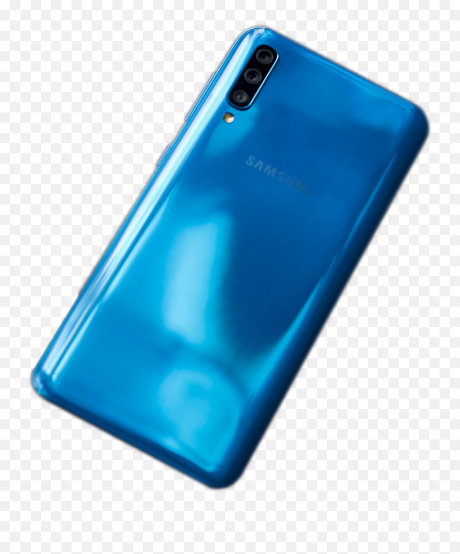 Samsung Galaxy A50 Blue Without Emoji,Blue Background Png