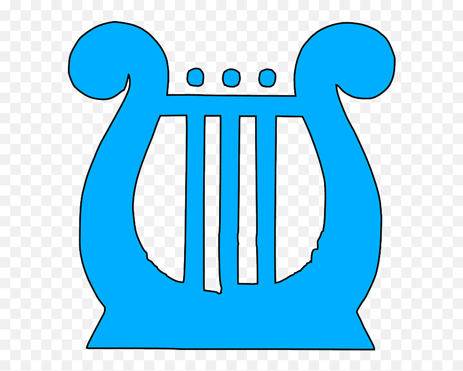 Harp Music Musical - Free Vector Graphic On Pixabay Emoji,Harp Clipart