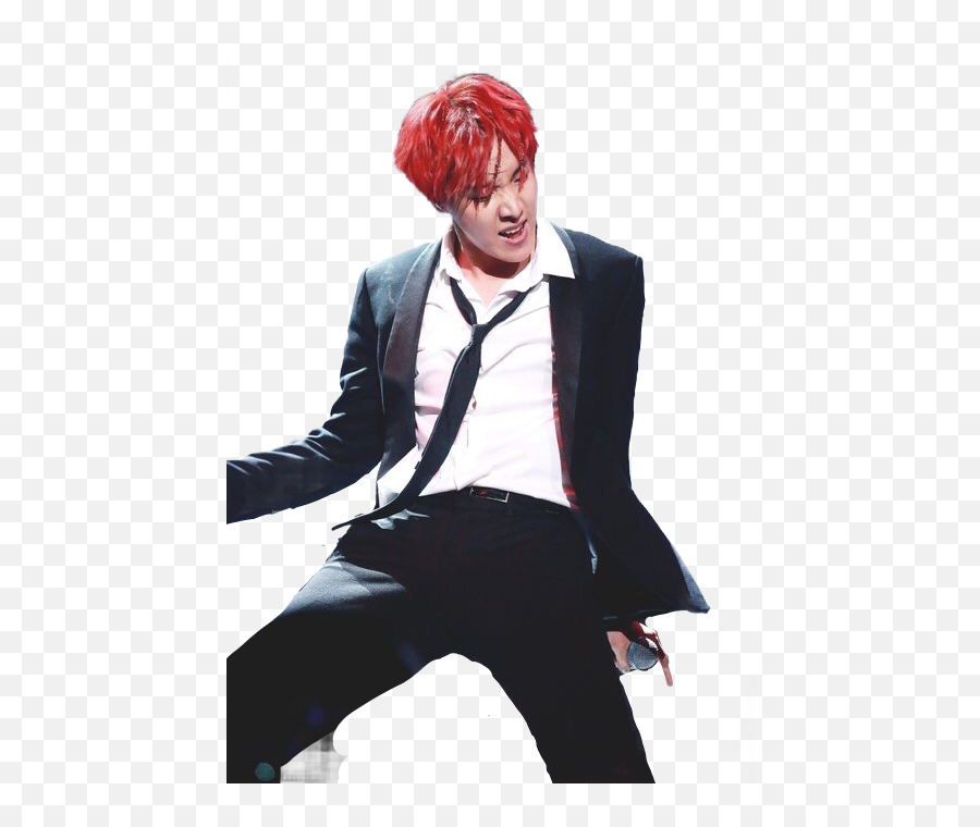 Download Report Abuse - Jhope Sexy Red Hair Full Size Png Emoji,Red Hair Png