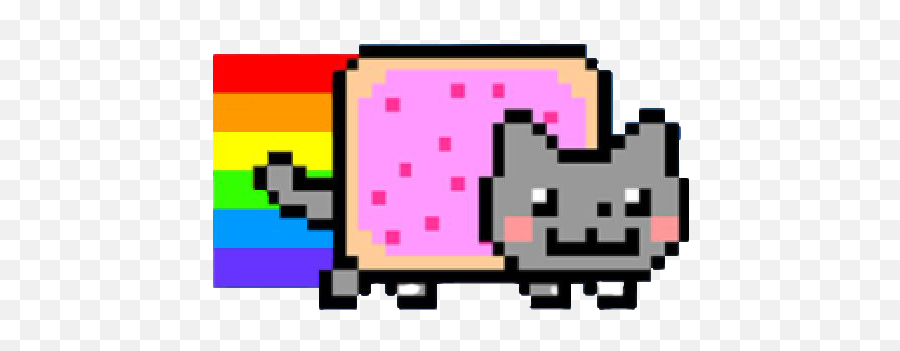 Nyan Cat Png Transparent Png Mart - Nyan Cat Emoji,Cat Png