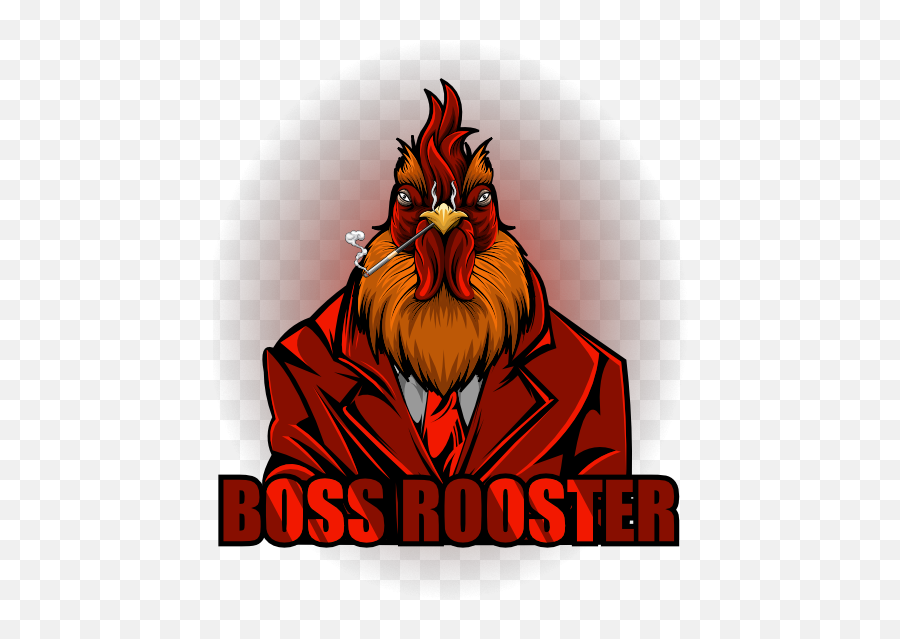 Boss Rooster Metal Posters Clothing And Stuff Boss Animals - Language Emoji,Rooster Clipart