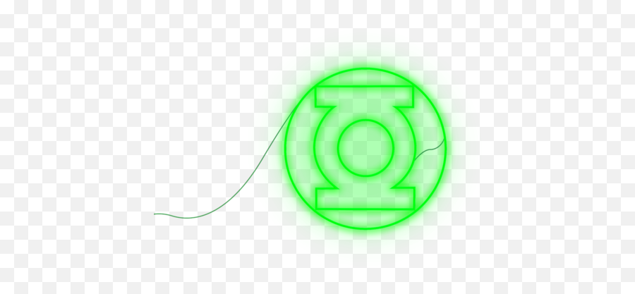 Green Lantern In Neon Style Throw Pillow For Sale By Pablo Emoji,Green Lantern Transparent