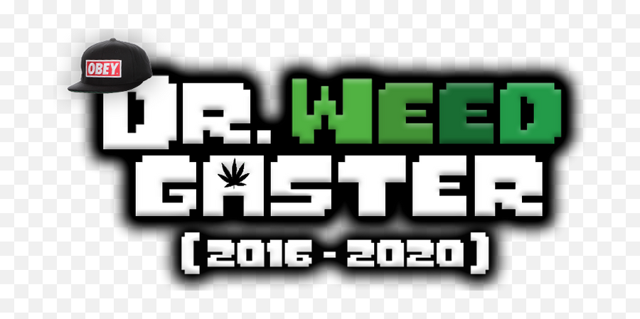 Dr Weed Gaster By Ottotinne - Game Jolt Emoji,Mlg Obey Hat Transparent