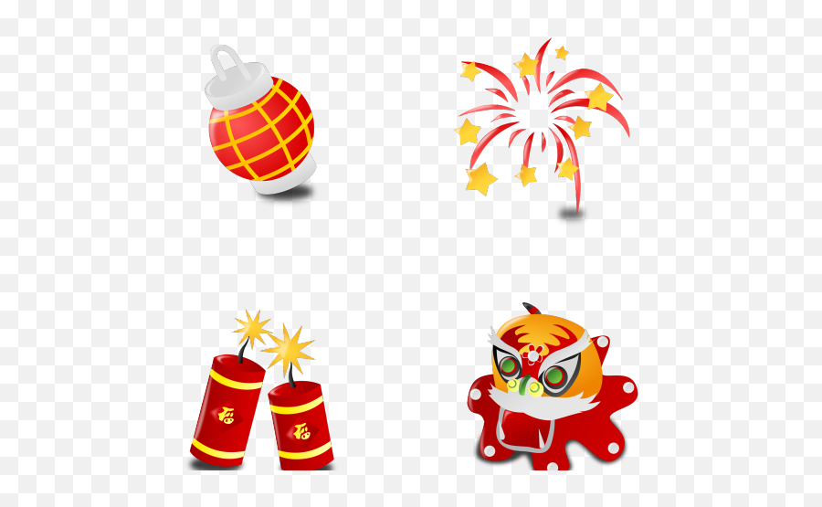 Download Chinese New Year Clipart Ney - Chinese New Year Clip Art Images Of Chinese New Year Emoji,New Year Clipart