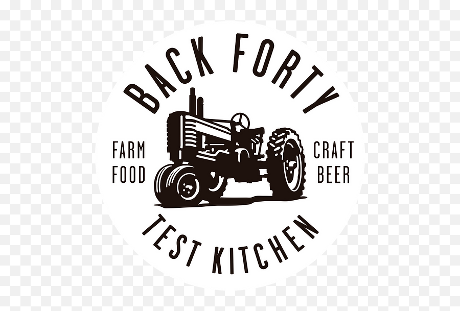 Back Forty Beer Co Food Menu Gadsden Emoji,Burger Chef Logo