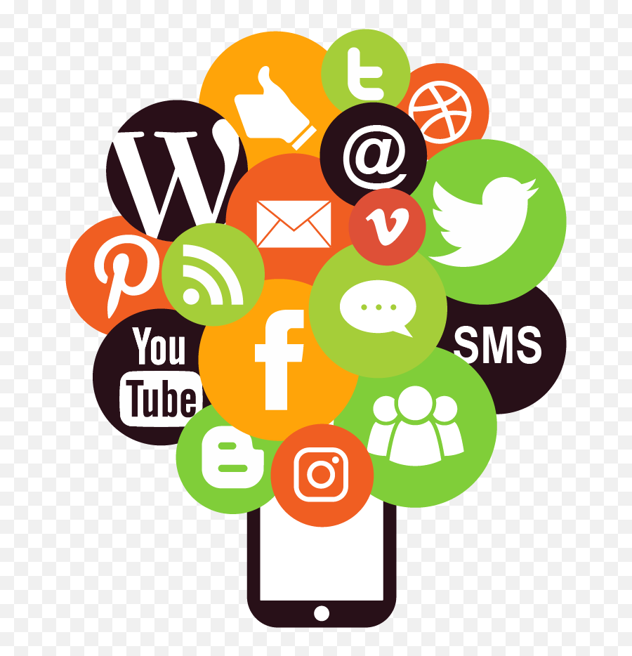 Facebook And Instagram Social Media Marketing Icon - Youtube Social Media Marketing Icons Png Emoji,Facebook Logo Black