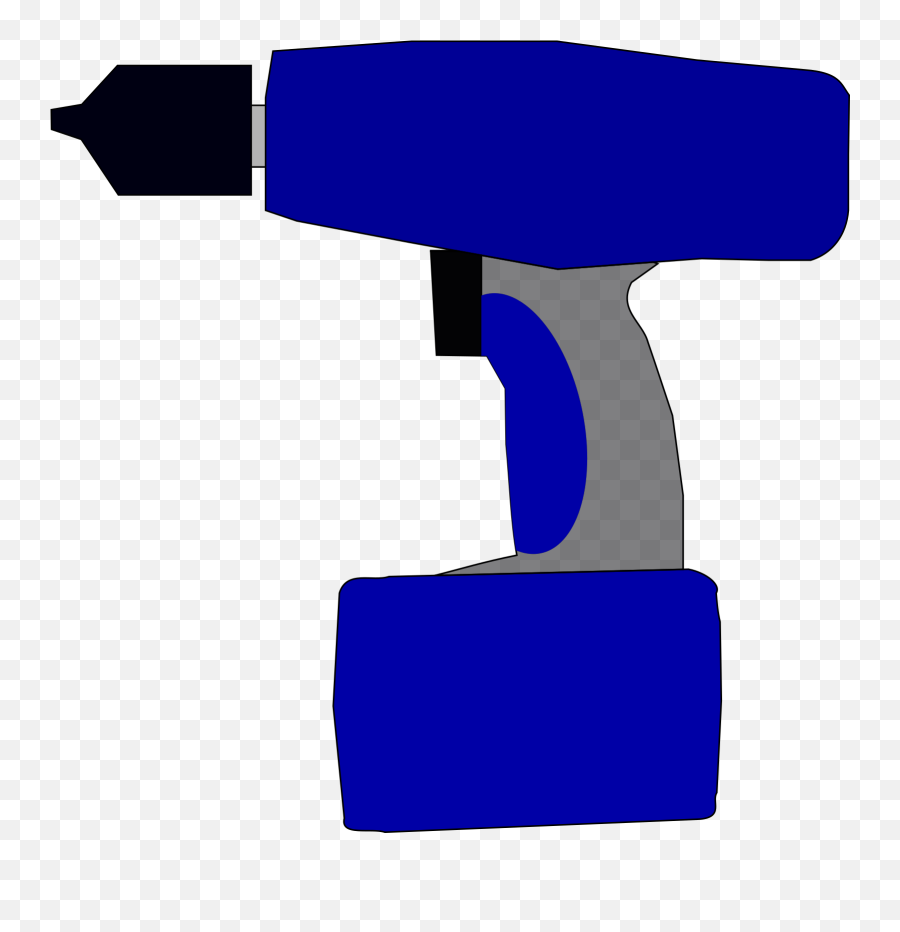 Electric Battery Drill Png Svg Clip Art For Web - Download Animated Picture Of A Drill Emoji,Battery Clipart