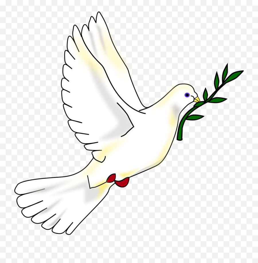 El Símbolo De La Paloma De La Paz - Peace Dove Transparent Emoji,Paloma Png