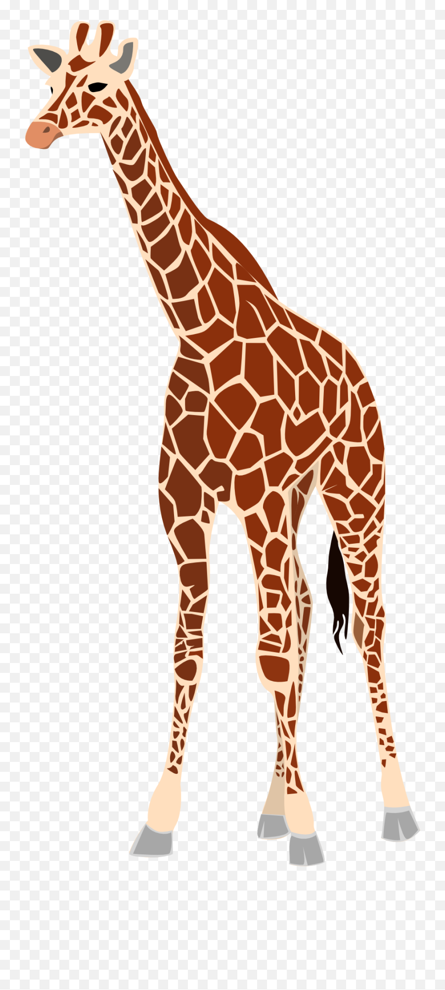 Colorful Cartoon Giraffe Clipart Free Image - Giraffe Clip Art Emoji,Giraffe Clipart