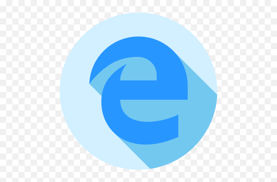 Edge - Microsoft Edge Circle Icon Emoji,Microsoft Edge Logo