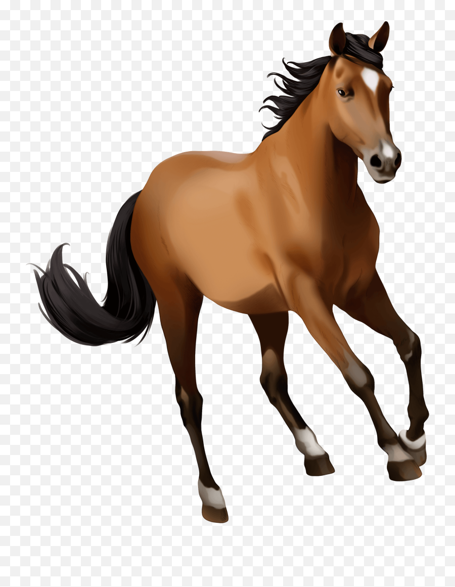 Mustang Mare Clipart - Mare Clipart Emoji,Mustang Clipart